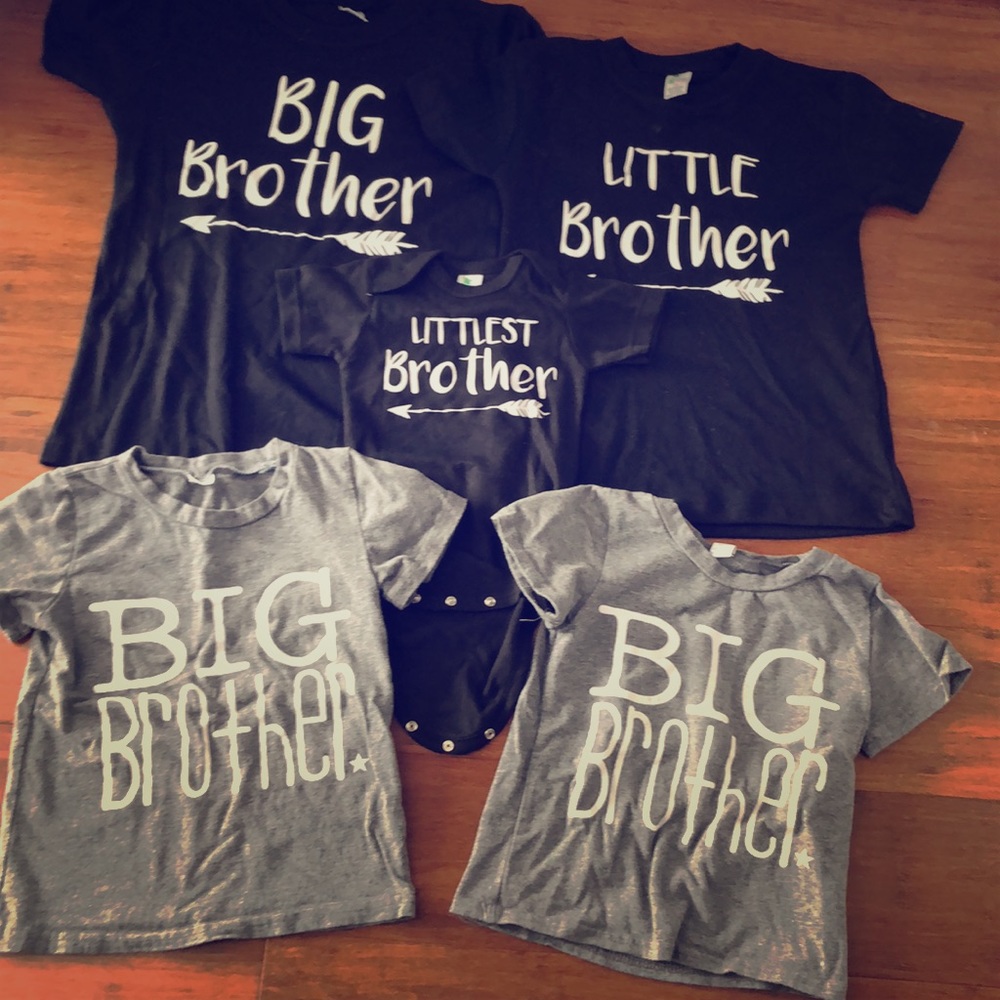 Lot of big brother shirts